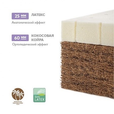 Детский матрас Plitex Comfort Elite 120x60x11см (EL-119-01) A-1